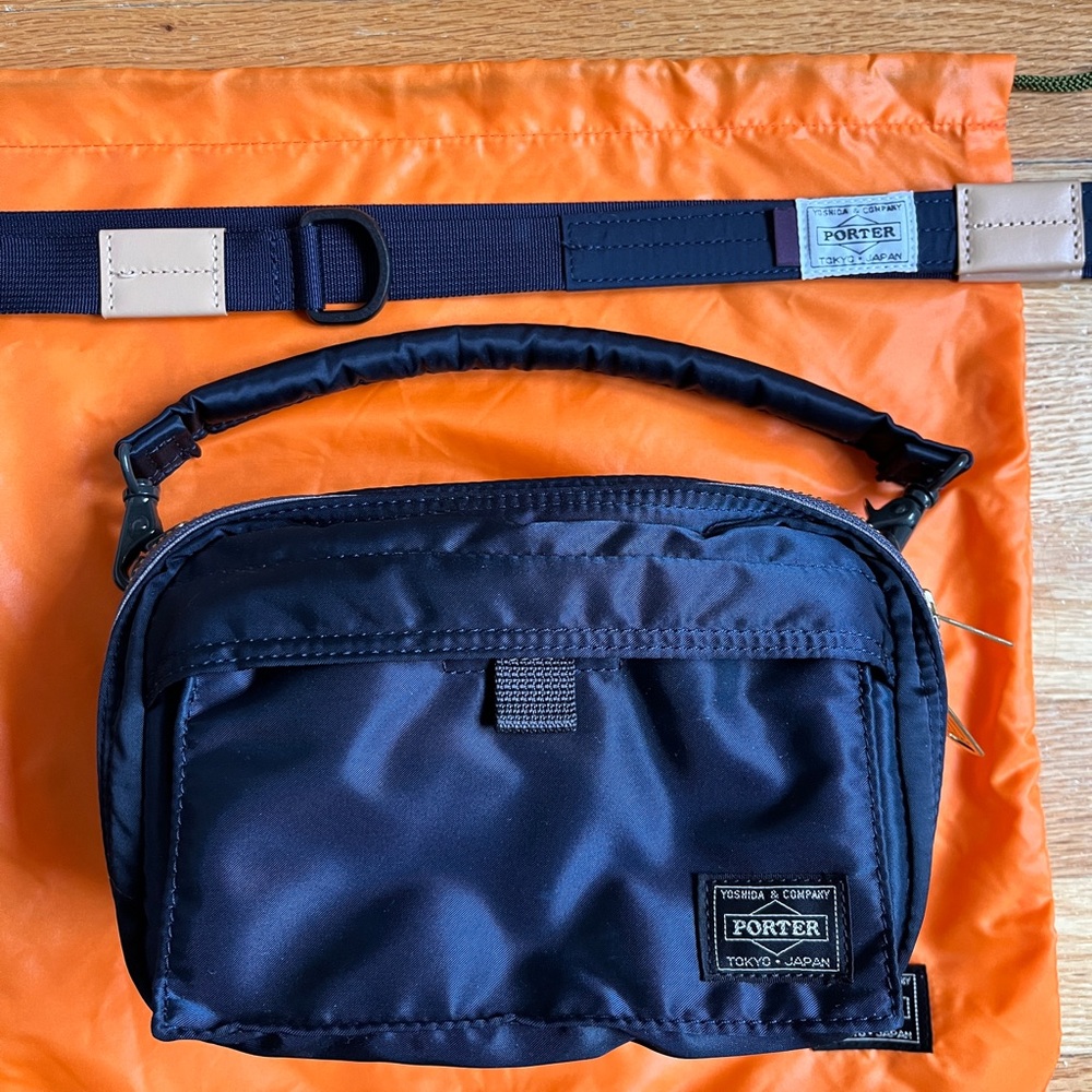 PORTER PX TANKER ESSENTIAL BAG UNISEX IRON BLUE
